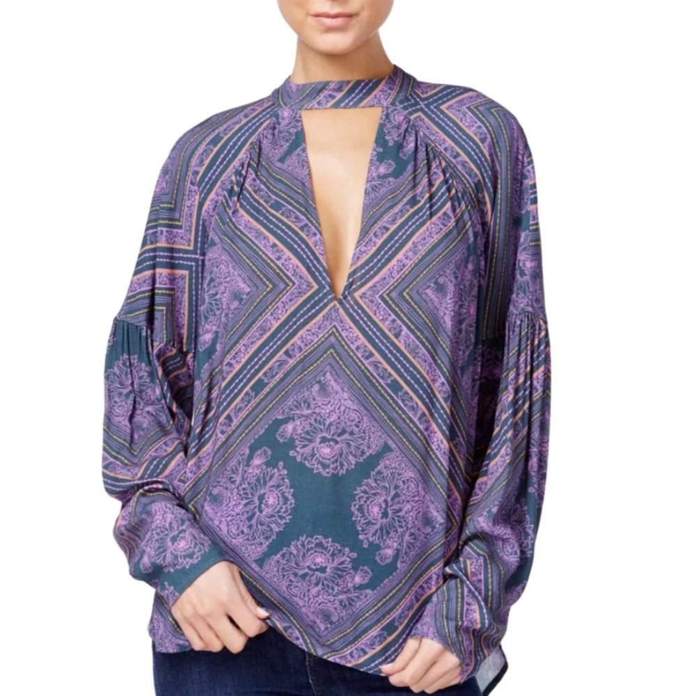 Free People Women’s Sz Sm Walking On A Dream Tunic